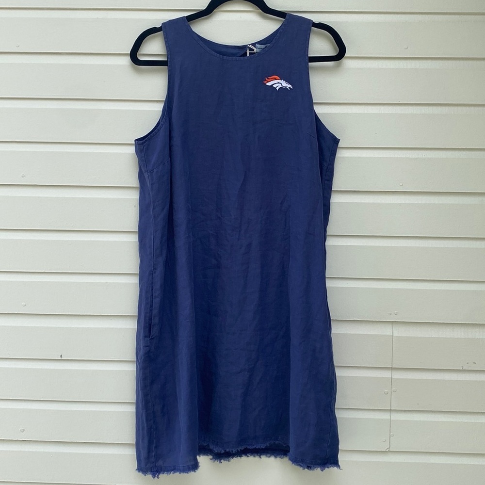 Tommy Bahama Navy Denver Broncos Two Palms Shift Dress